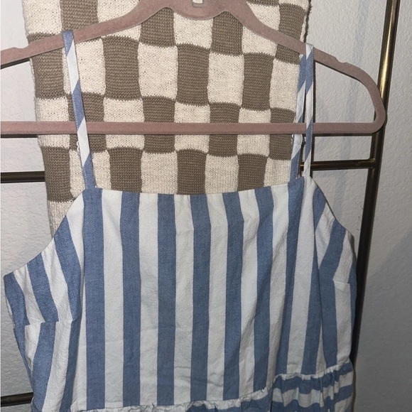 Universal Thread Blue and White Striped Casual dress size‎ xl - Picture 2 of 4